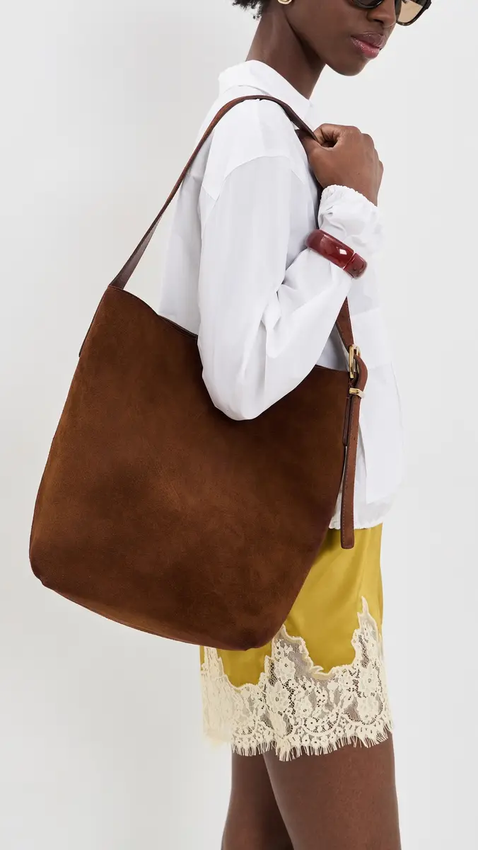 Madewell Suede Essentials Bucket Tote | Thumbnail 3 Madewell Suede Essentials Bucket Tote | Thumbnail 3
