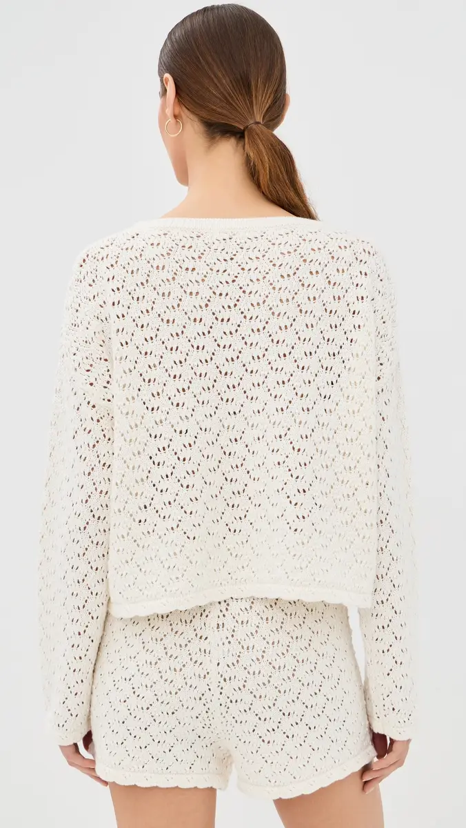 Sablyn Rosie Cropped Pullover | Thumbnail 3 Sablyn Rosie Cropped Pullover | Thumbnail 3
