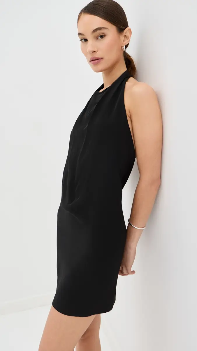 Wardrobe.NYC WARDROBE. NYC Liquid Halter Mini Dress | Thumbnail 2 Wardrobe.NYC WARDROBE. NYC Liquid Halter Mini Dress | Thumbnail 2