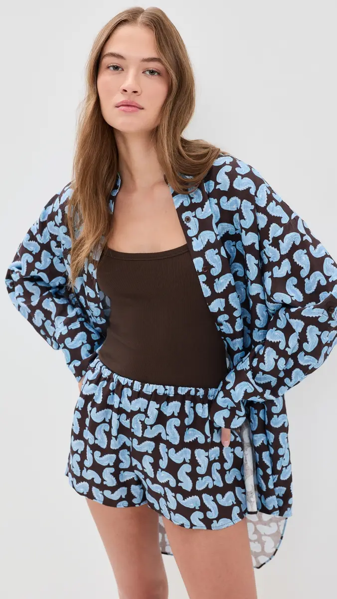 Staud Sandbar Linen Top | Thumbnail 2 Staud Sandbar Linen Top | Thumbnail 2