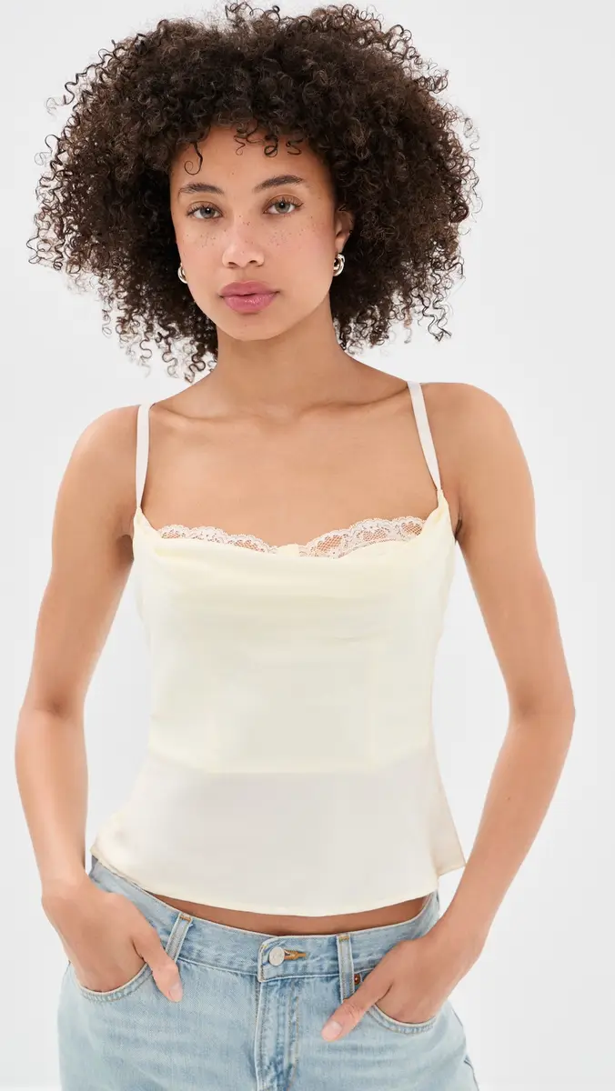Staud Evangeline Silk Top | Thumbnail 2 Staud Evangeline Silk Top | Thumbnail 2