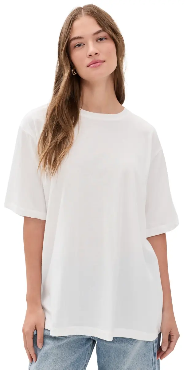Roucha Tadao T-Shirt Ecru | Image 1 Roucha Tadao T-Shirt Ecru | Image 1
