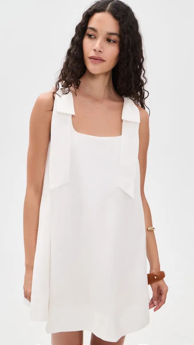 English Factory Bow Sleeveless Mini Dress | Thumbnail 2 English Factory Bow Sleeveless Mini Dress | Thumbnail 2