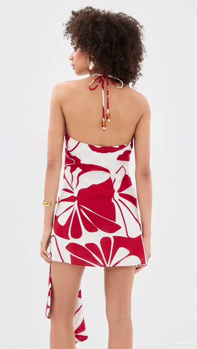 SEVEN WONDERS Sahara Halter Mini Dress | Thumbnail 3 SEVEN WONDERS Sahara Halter Mini Dress | Thumbnail 3