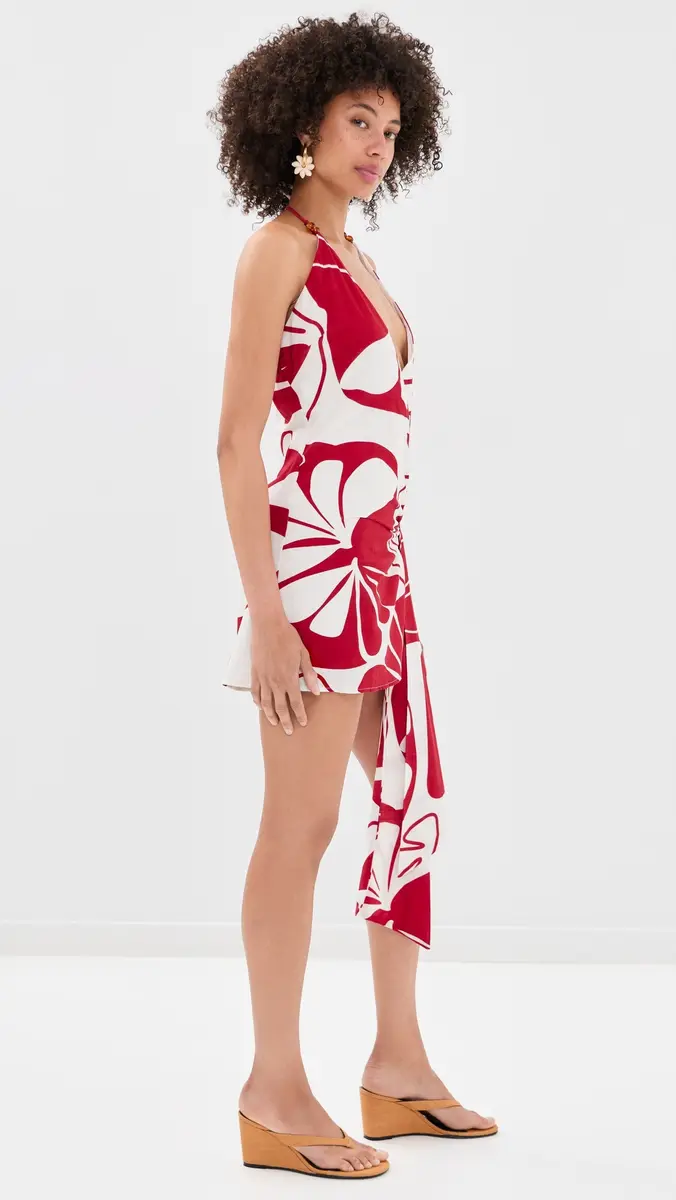 SEVEN WONDERS Sahara Halter Mini Dress | Thumbnail 4 SEVEN WONDERS Sahara Halter Mini Dress | Thumbnail 4