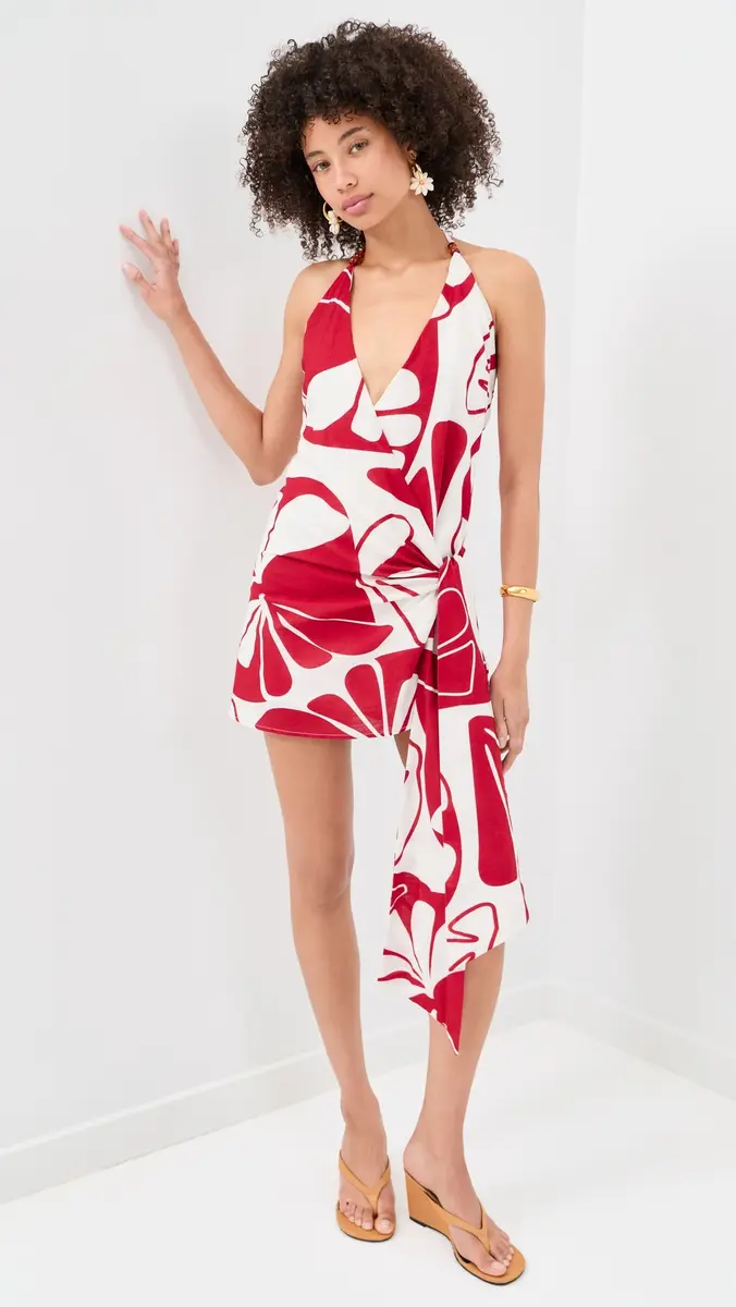 SEVEN WONDERS Sahara Halter Mini Dress | Thumbnail 5 SEVEN WONDERS Sahara Halter Mini Dress | Thumbnail 5