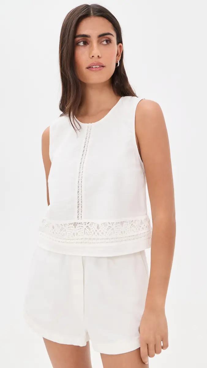 Z Supply Sloane Embroidered Blouse | Thumbnail 2 Z Supply Sloane Embroidered Blouse | Thumbnail 2