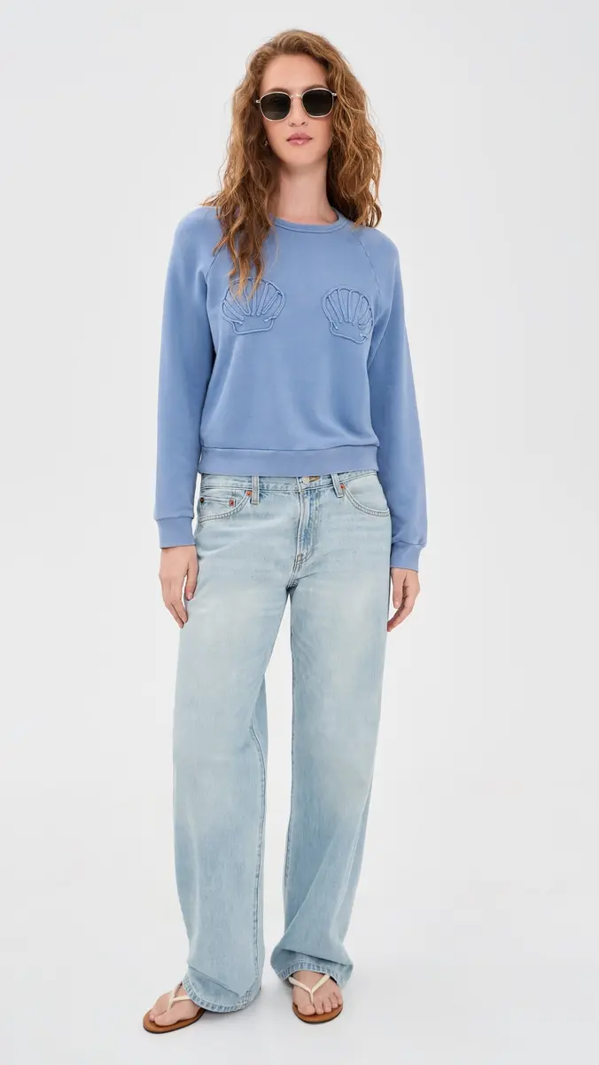 Marine Layer Cloud 9 Terry Sweatshirt | Thumbnail 5 Marine Layer Cloud 9 Terry Sweatshirt | Thumbnail 5