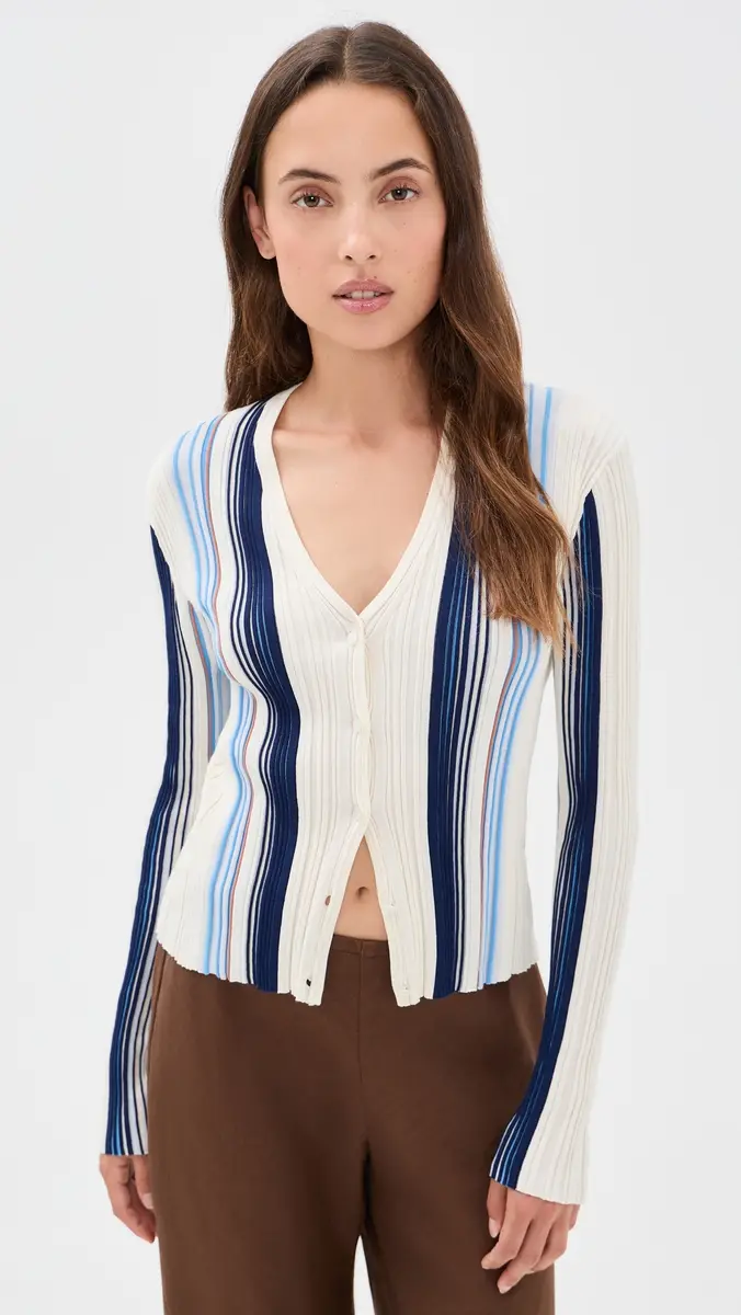 Theory Ribbed Cardigan | Thumbnail 2 Theory Ribbed Cardigan | Thumbnail 2