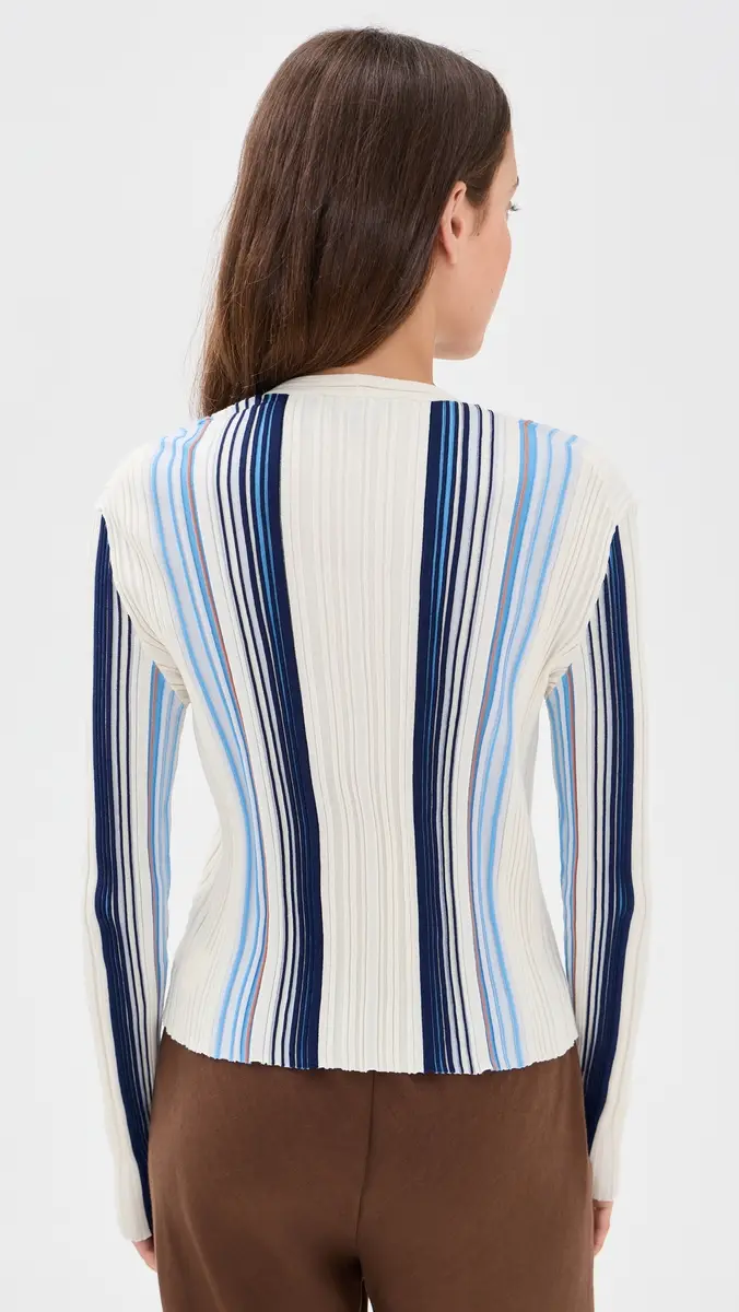 Theory Ribbed Cardigan | Thumbnail 3 Theory Ribbed Cardigan | Thumbnail 3