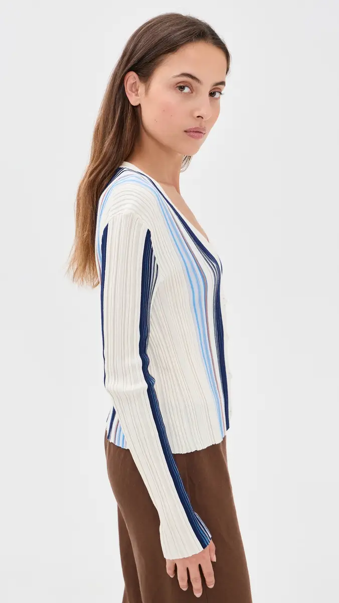 Theory Ribbed Cardigan | Thumbnail 4 Theory Ribbed Cardigan | Thumbnail 4