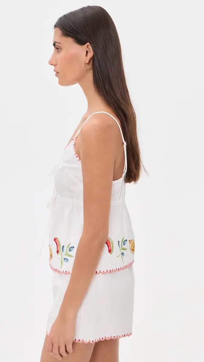 MINKPINK Santorini Embroidered Cami | Thumbnail 4 MINKPINK Santorini Embroidered Cami | Thumbnail 4