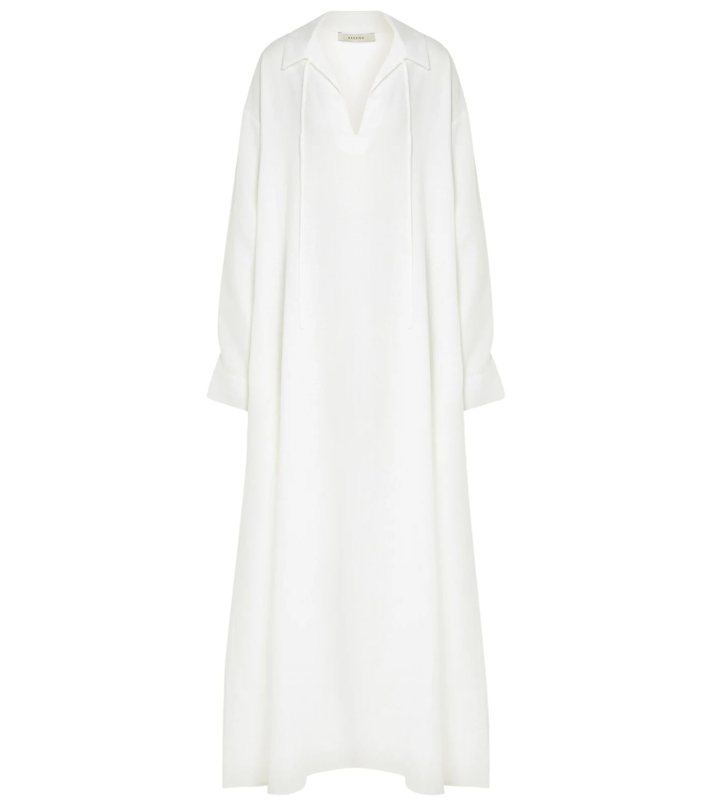 ASCENO Linen midi dress