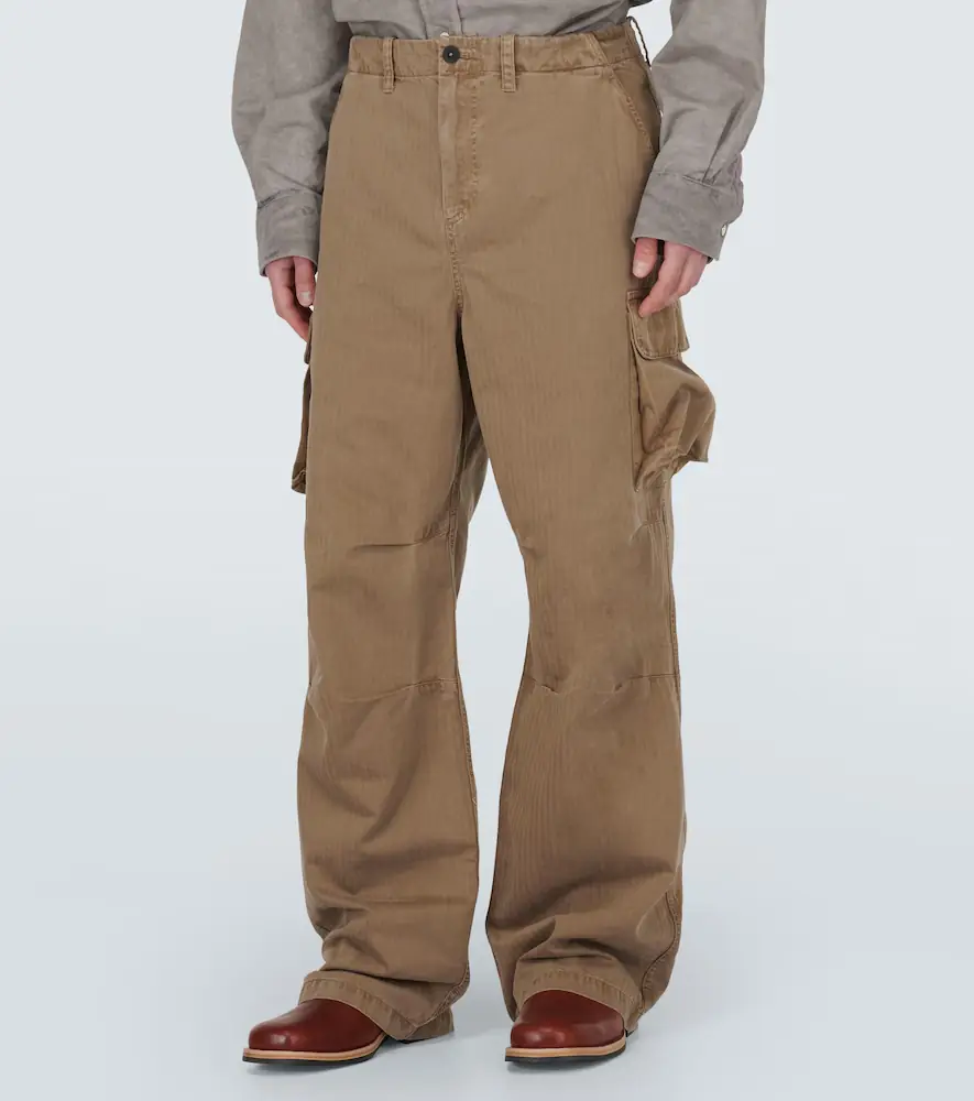 Our Legacy Mount herringbone cotton cargo pants | Thumbnail 4 Our Legacy Mount herringbone cotton cargo pants | Thumbnail 4