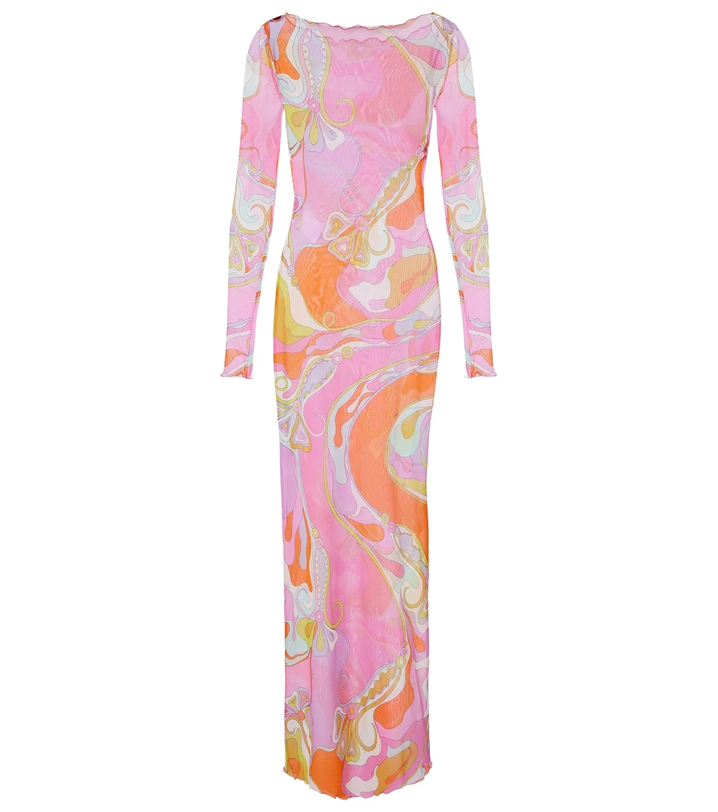 Orchidee sheer tulle maxi dress Orchidee sheer tulle maxi dress