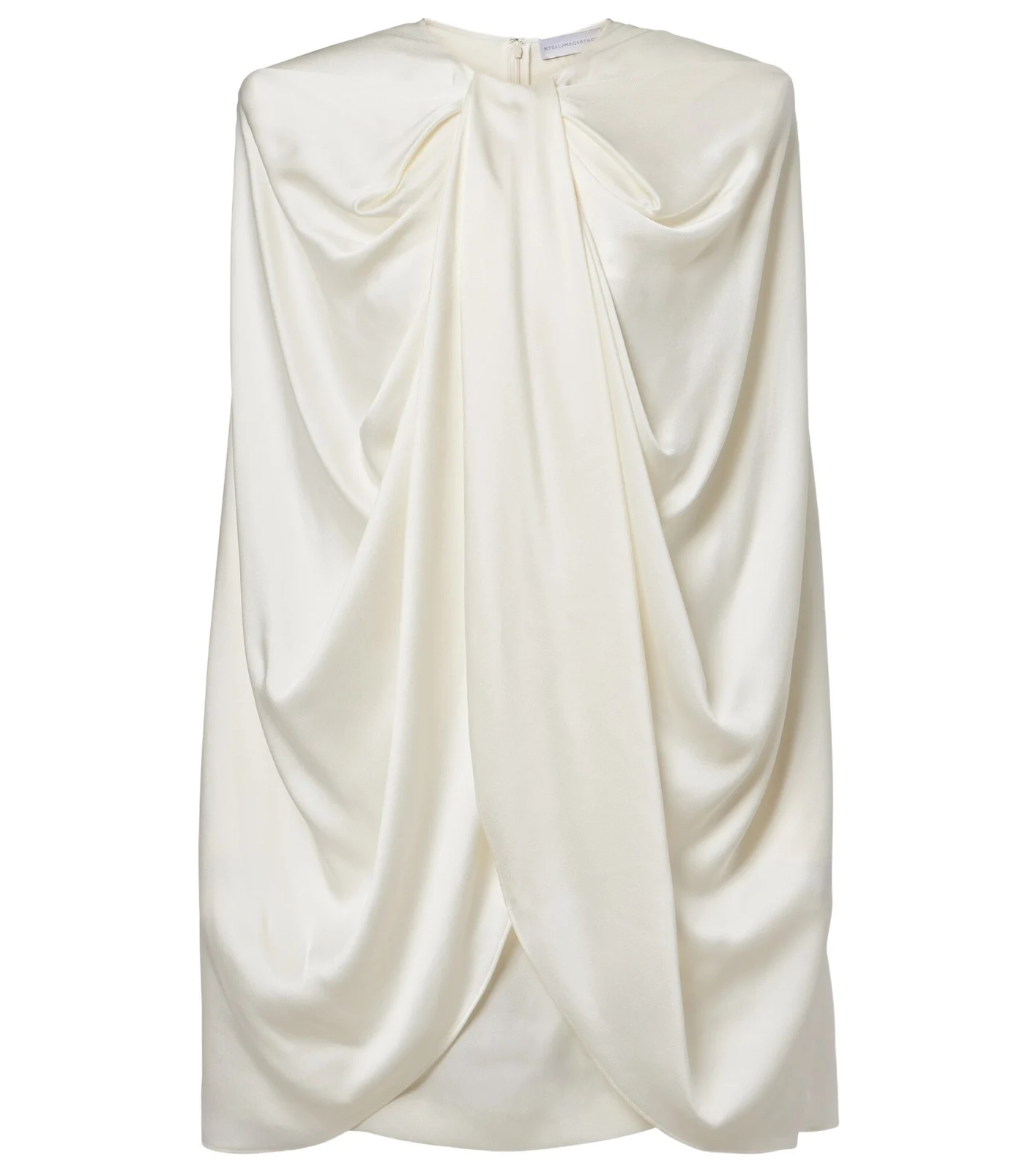 Draped caped minidress Draped caped minidress