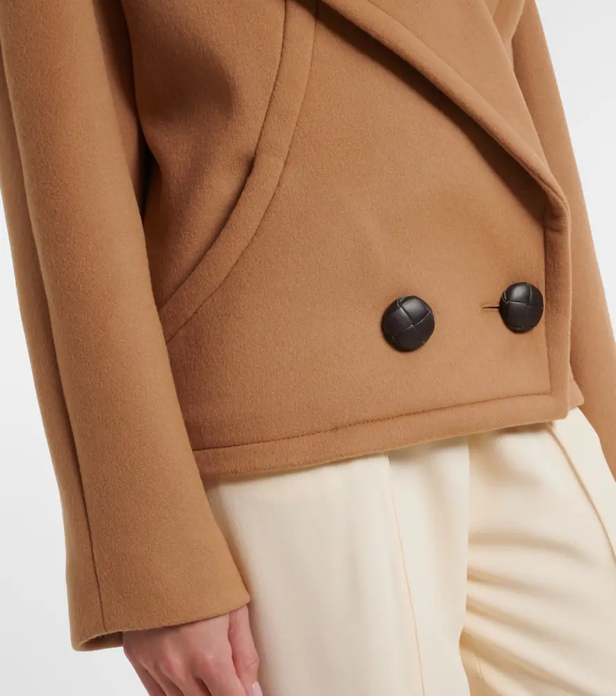 Stella McCartney Cropped wool peacoat | Thumbnail 4 Stella McCartney Cropped wool peacoat | Thumbnail 4