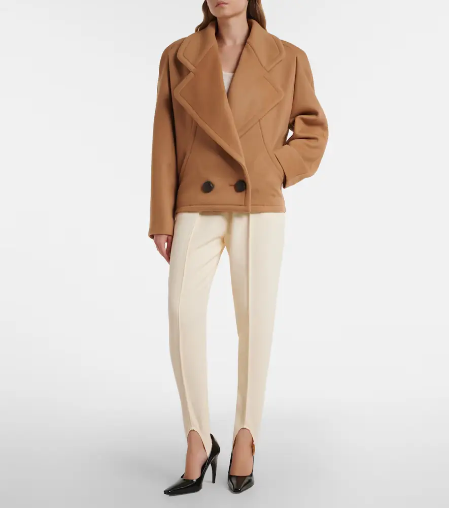 Stella McCartney Cropped wool peacoat | Thumbnail 6 Stella McCartney Cropped wool peacoat | Thumbnail 6