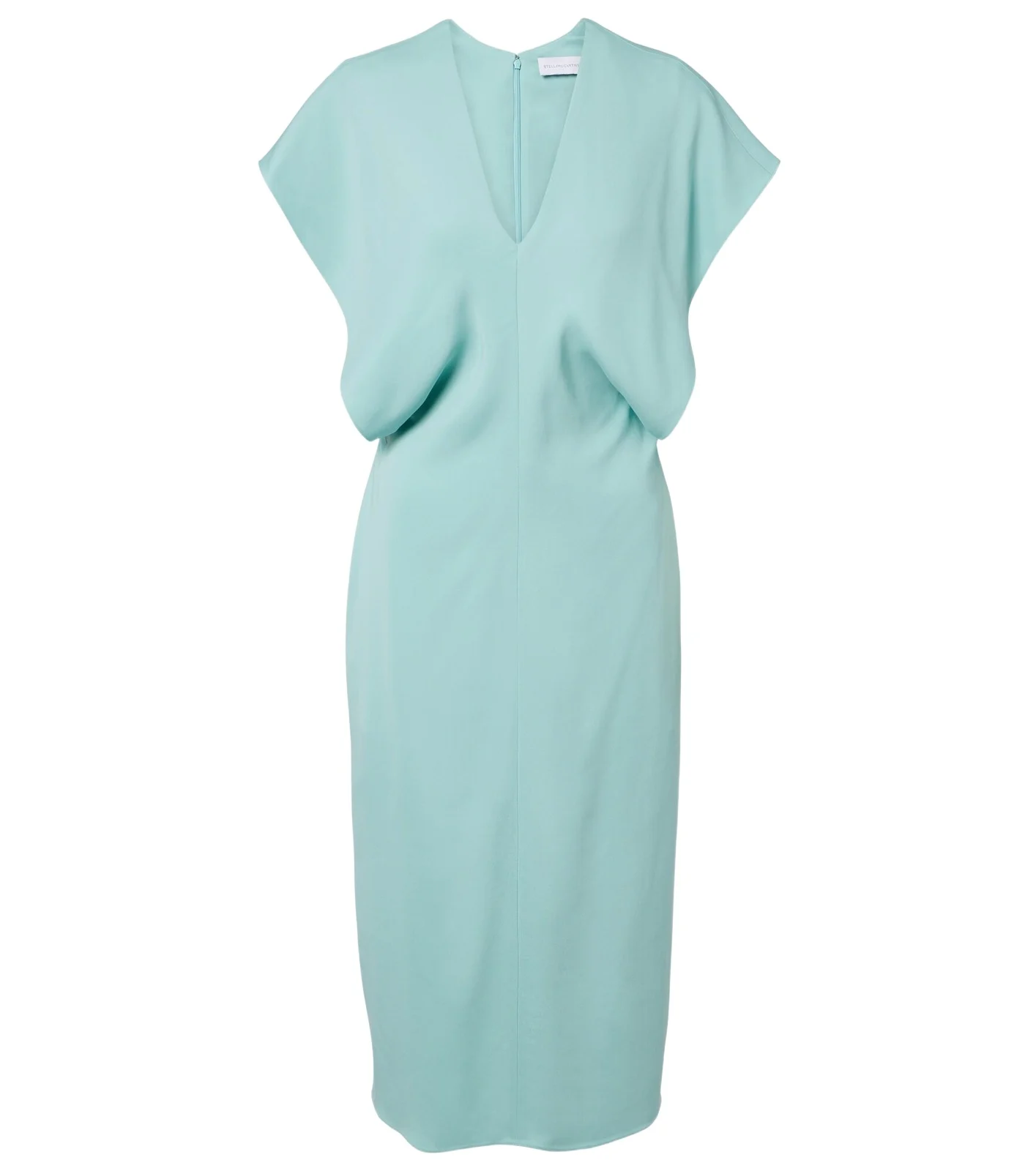 Draped midi dress Draped midi dress