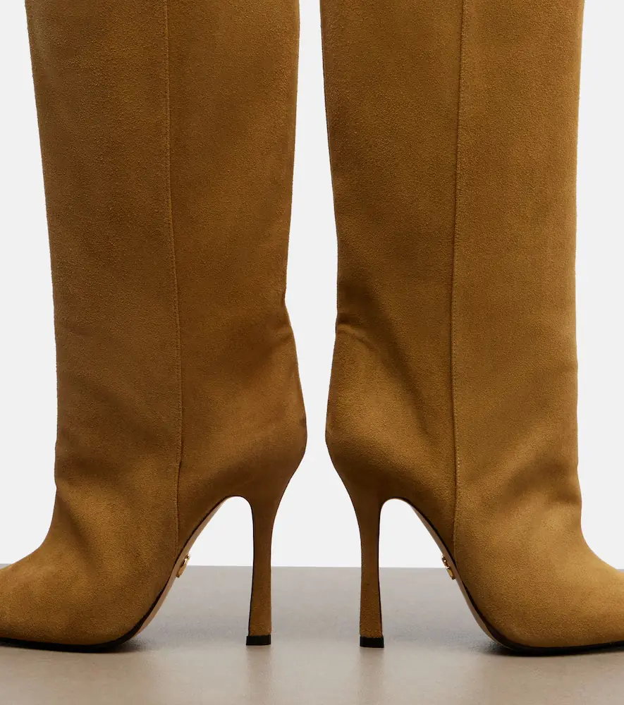 Gucci Naomi suede knee-high boots | Thumbnail 4 Gucci Naomi suede knee-high boots | Thumbnail 4
