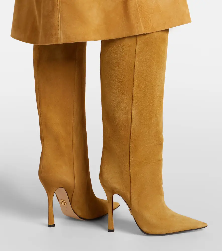 Gucci Naomi suede knee-high boots | Thumbnail 5 Gucci Naomi suede knee-high boots | Thumbnail 5