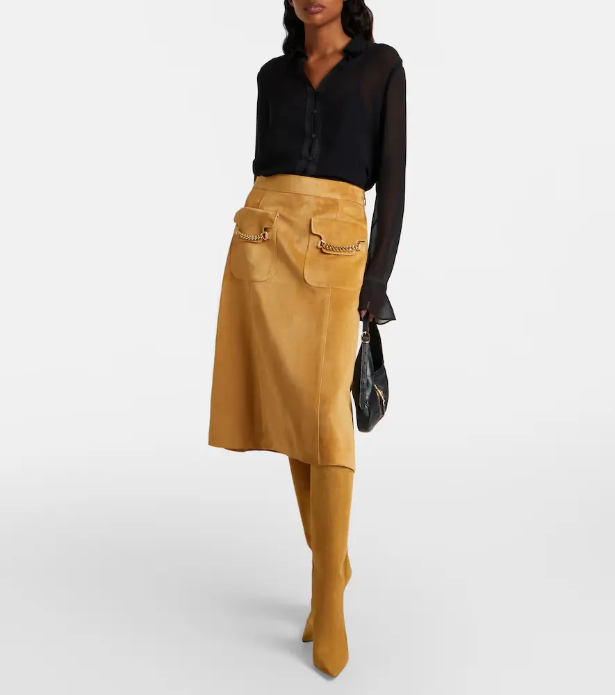 Gucci Naomi suede knee-high boots | Thumbnail 6 Gucci Naomi suede knee-high boots | Thumbnail 6