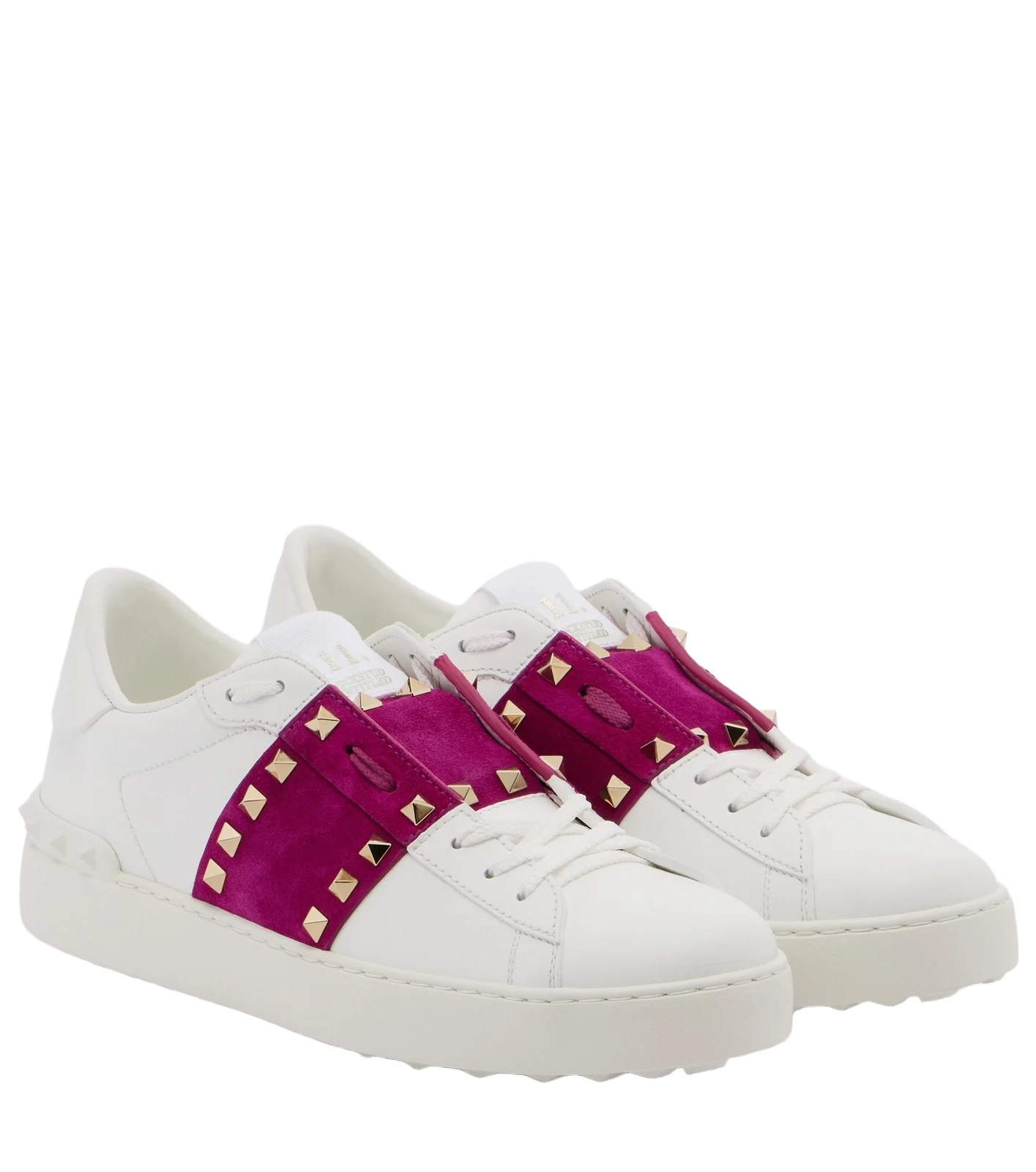 Rockstud Untitled leather sneakers