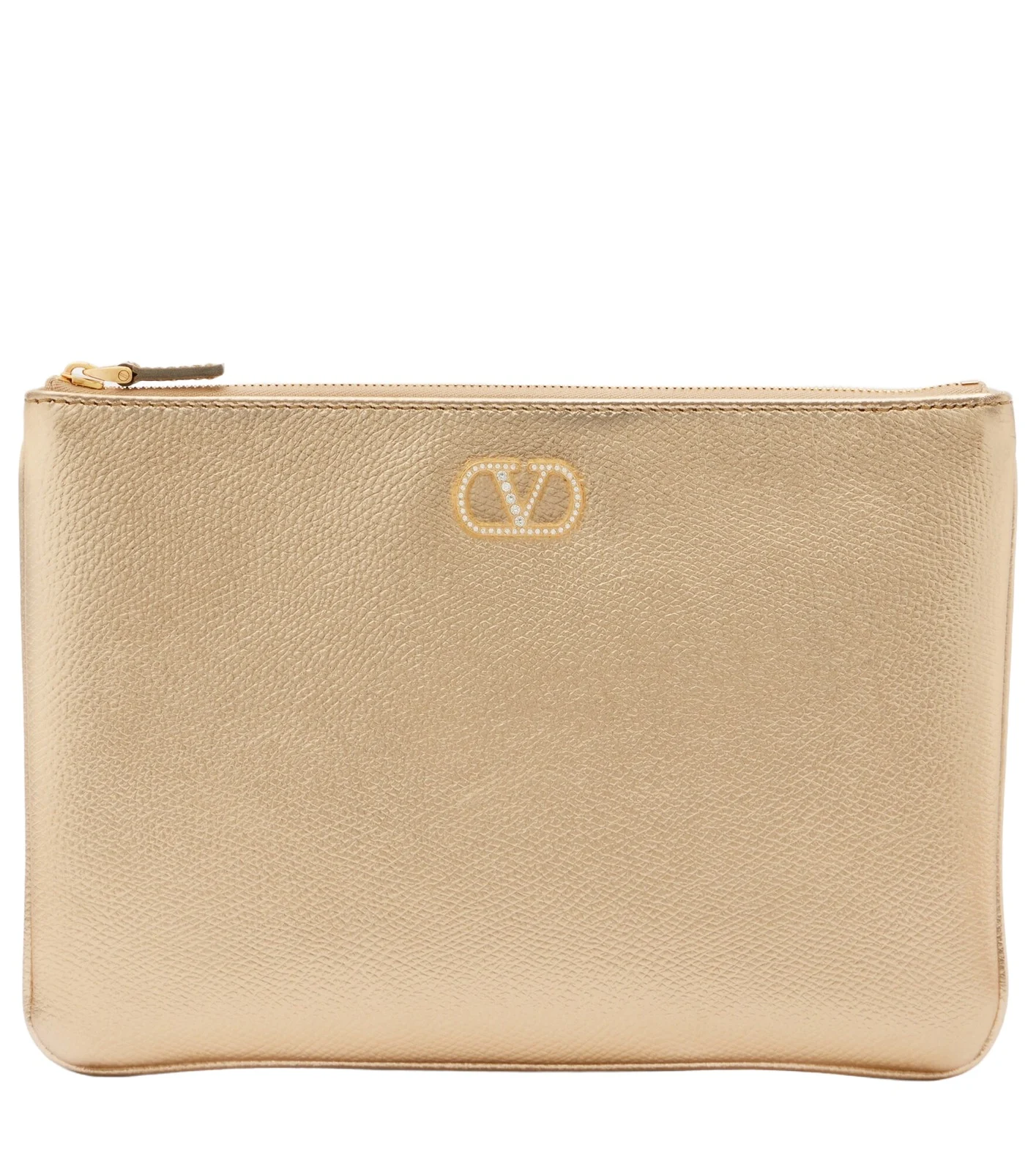 VLogo Signature Small embellished pouch VLogo Signature Small embellished pouch