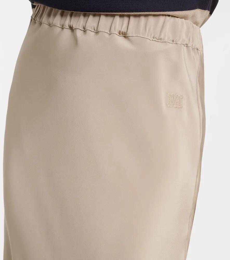 Max Mara Silk satin slip skirt | Thumbnail 3 Max Mara Silk satin slip skirt | Thumbnail 3