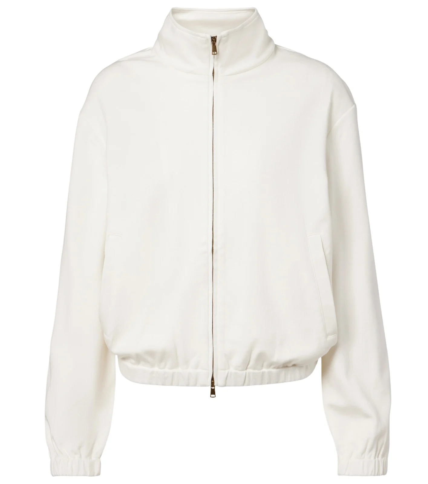 Cotton and silk-blend sweatshirt Cotton and silk-blend sweatshirt