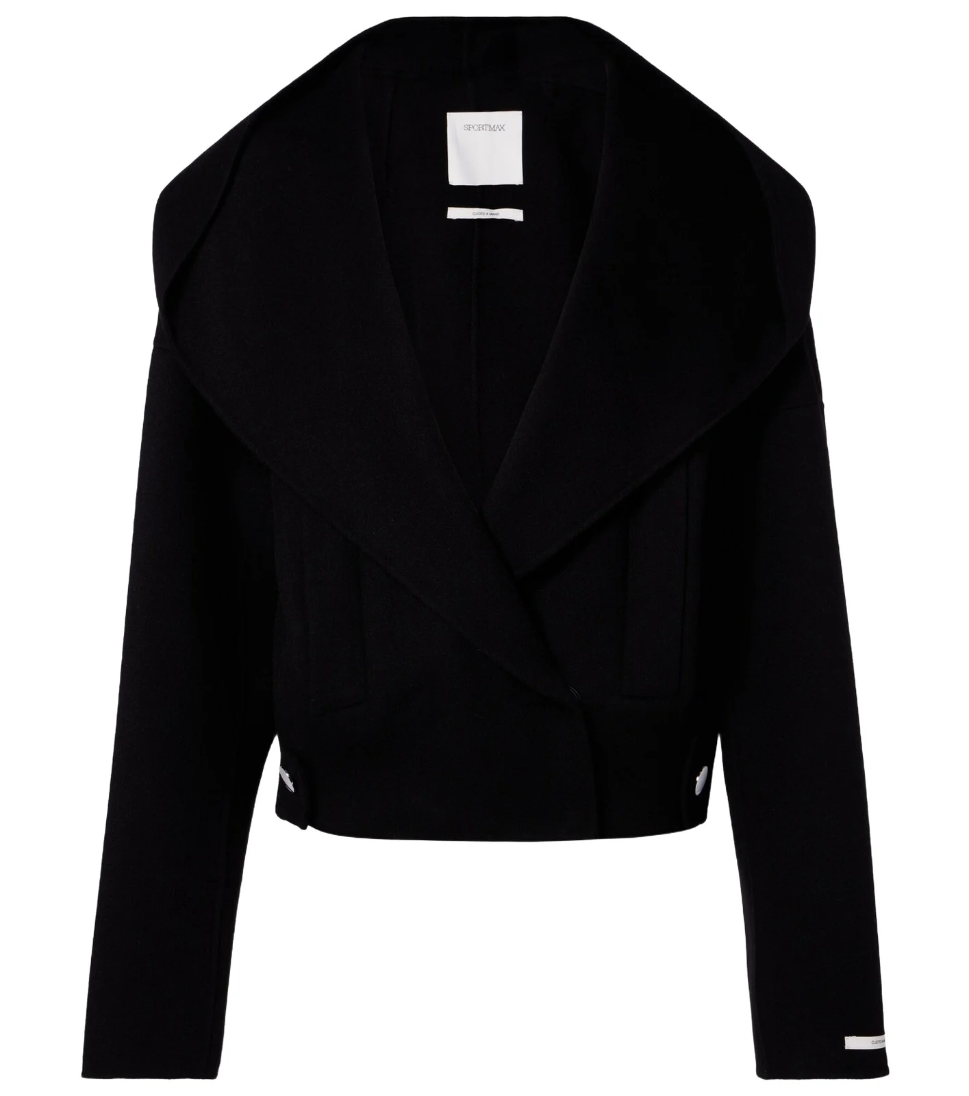 Double-breasted wool jacket Double-breasted wool jacket