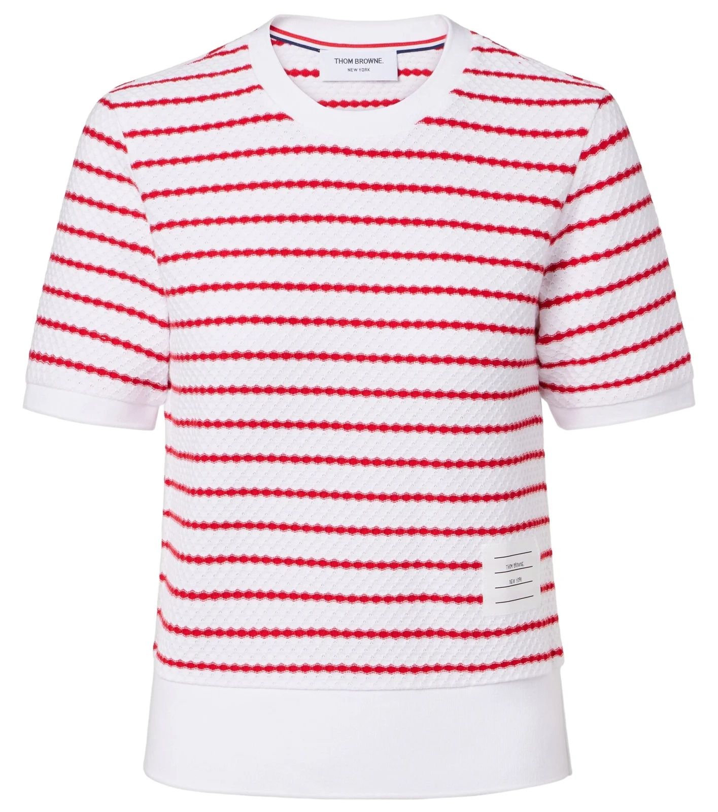 Striped cotton top