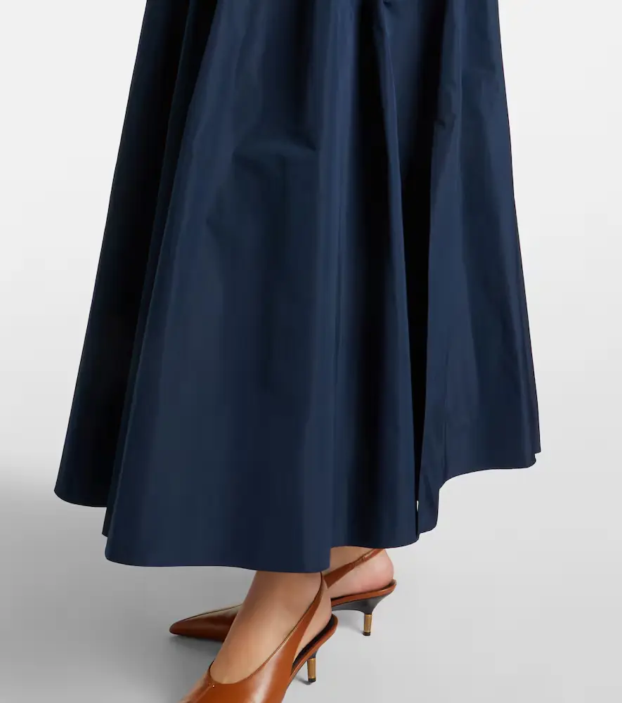 'S Max Mara 'S Max Mara Pleated taffeta maxi skirt | Thumbnail 4 'S Max Mara 'S Max Mara Pleated taffeta maxi skirt | Thumbnail 4