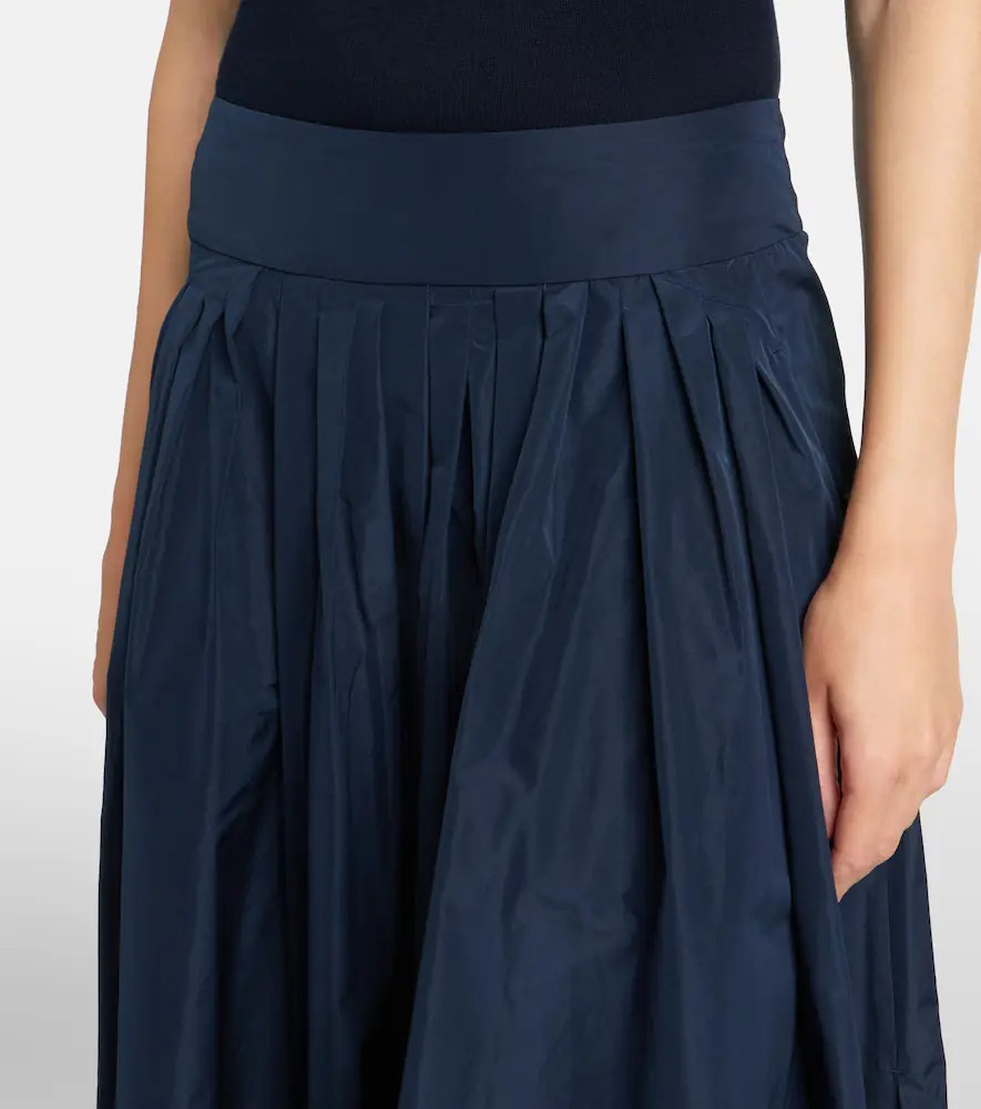 'S Max Mara 'S Max Mara Pleated taffeta maxi skirt | Thumbnail 6 'S Max Mara 'S Max Mara Pleated taffeta maxi skirt | Thumbnail 6