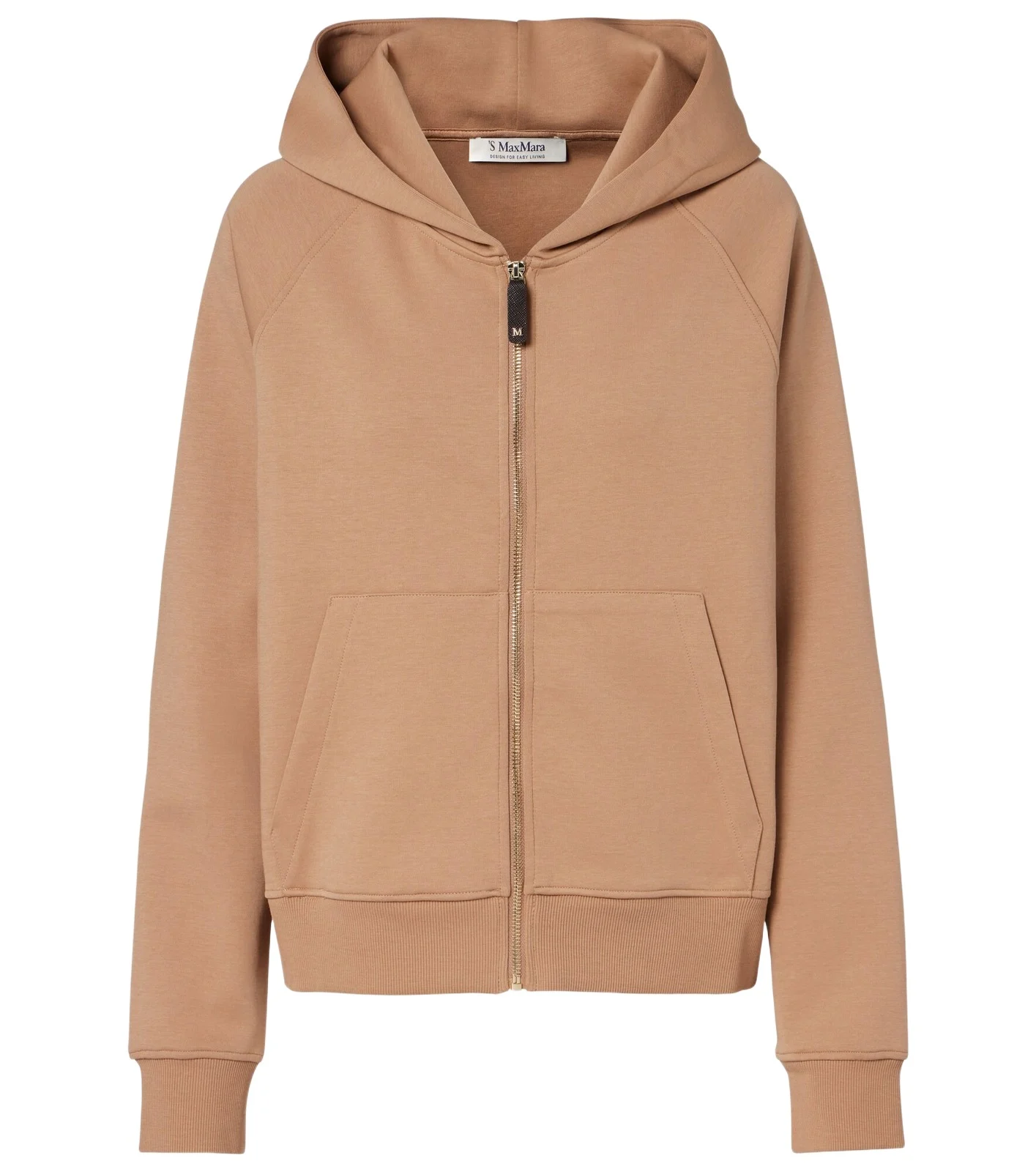'S Max Mara Cotton-blend jersey hoodie 'S Max Mara Cotton-blend jersey hoodie
