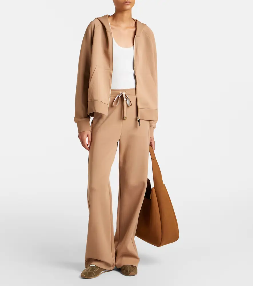 'S Max Mara 'S Max Mara Cotton-blend jersey wide-leg sweatpants | Thumbnail 2 'S Max Mara 'S Max Mara Cotton-blend jersey wide-leg sweatpants | Thumbnail 2