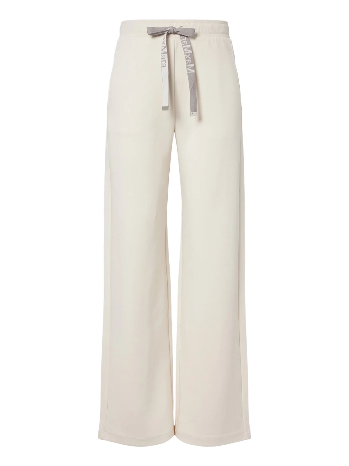 'S Max Mara Cotton-blend jersey wide-leg sweatpants
