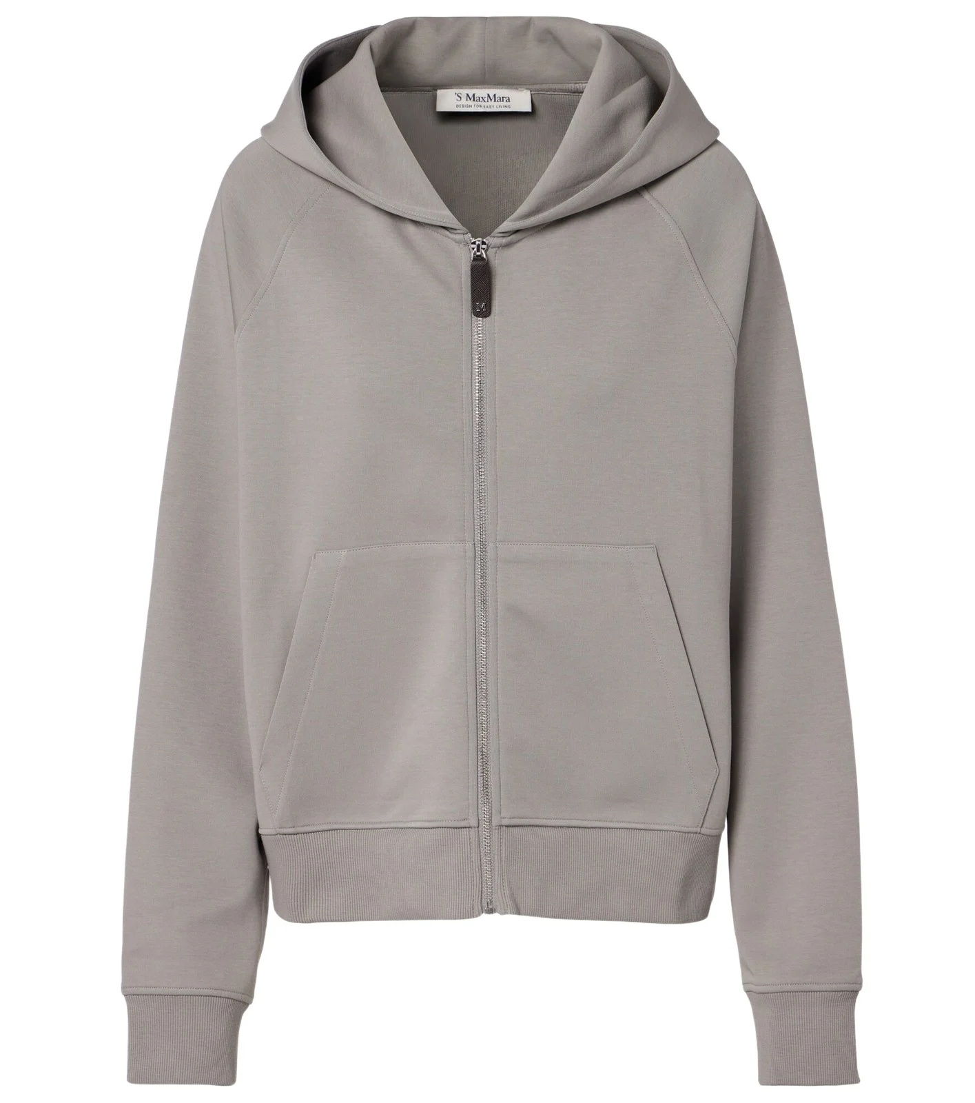 'S Max Mara Cotton-blend jersey hoodie