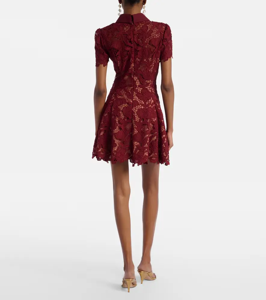 Self-Portrait Lace minidress | Thumbnail 2