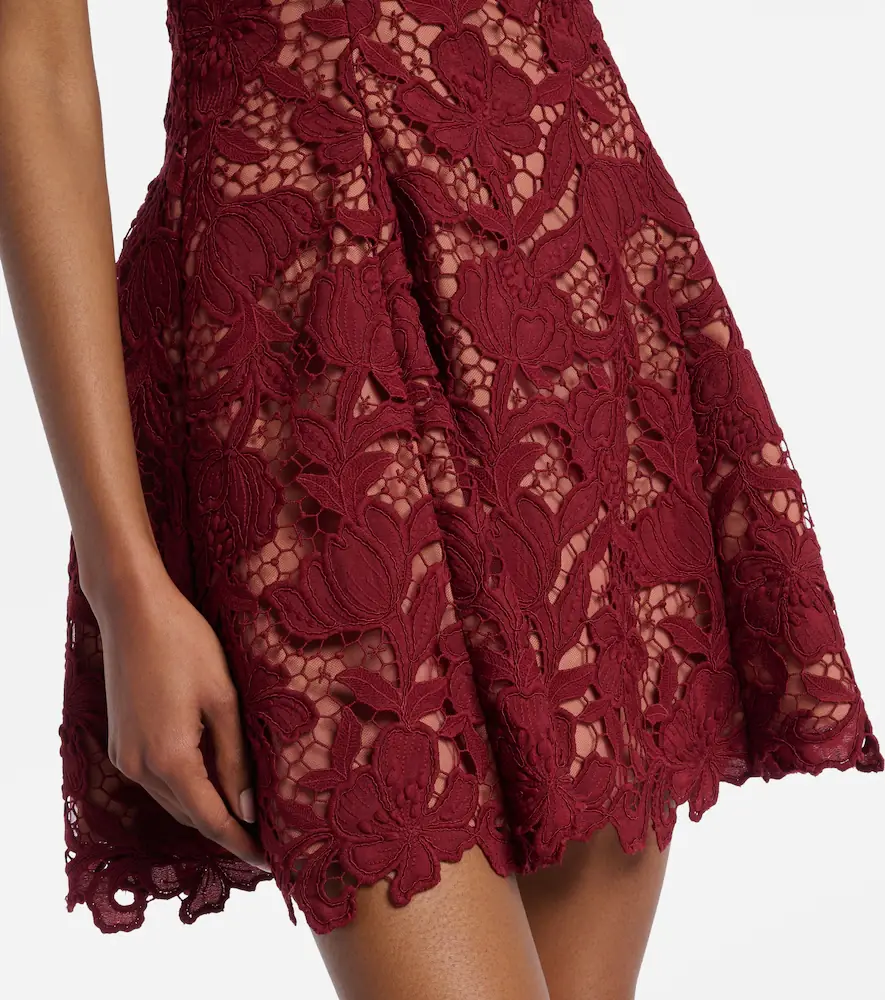 Self-Portrait Lace minidress | Thumbnail 4