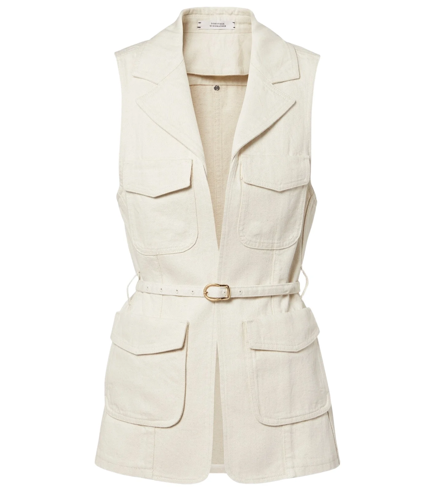 Dorothee Schumacher Summer Of Love belted denim vest