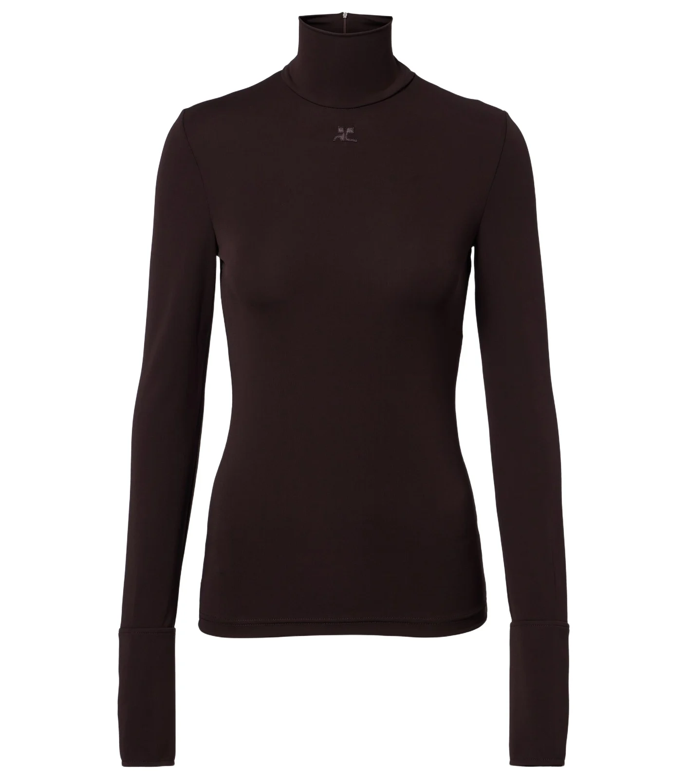 Courrèges Jersey turtleneck sweater Courrèges Jersey turtleneck sweater