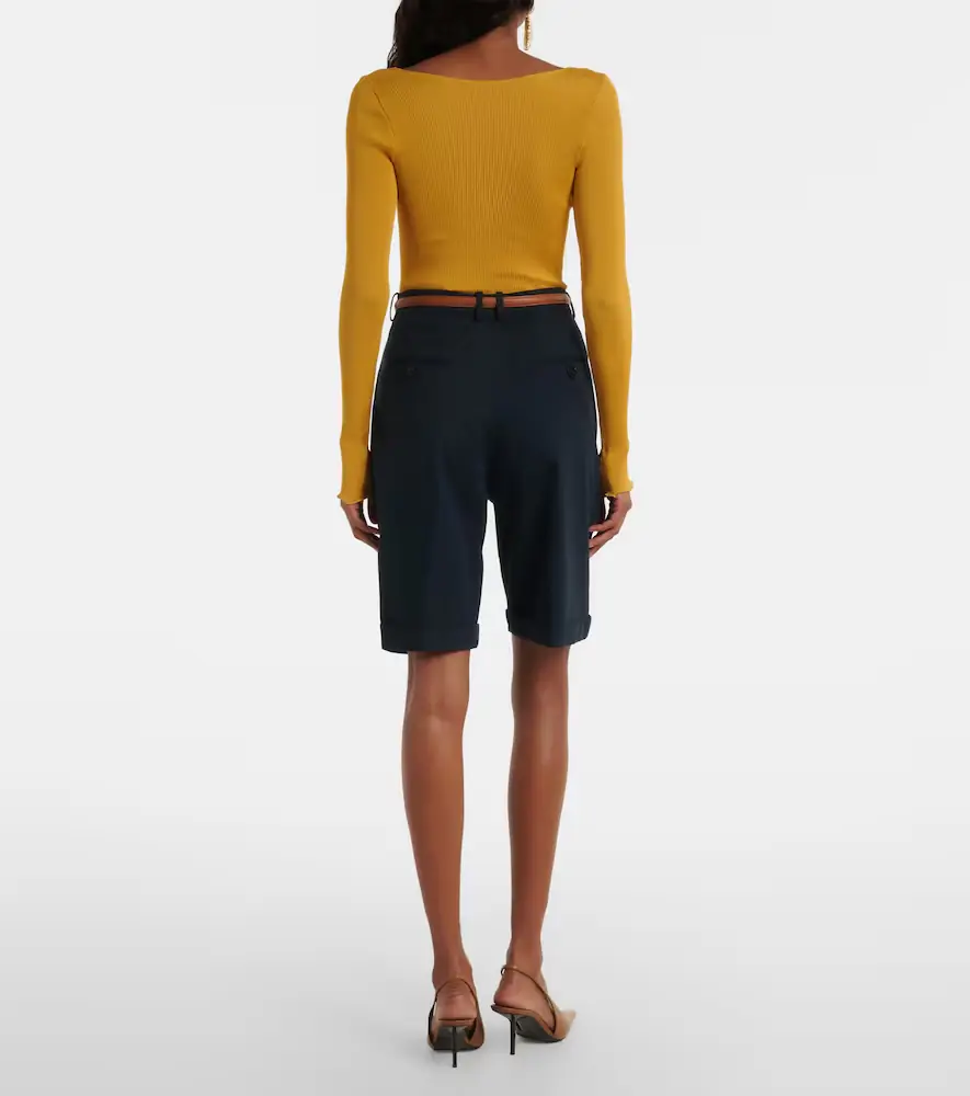 Saint Laurent Cotton Bermuda shorts | Thumbnail 3 Saint Laurent Cotton Bermuda shorts | Thumbnail 3