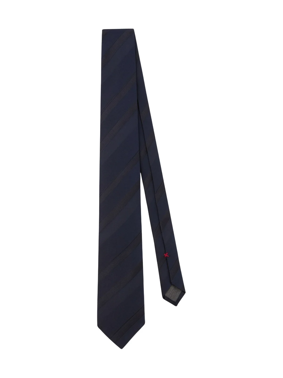 Brunello Cucinelli Striped silk jacquard tie