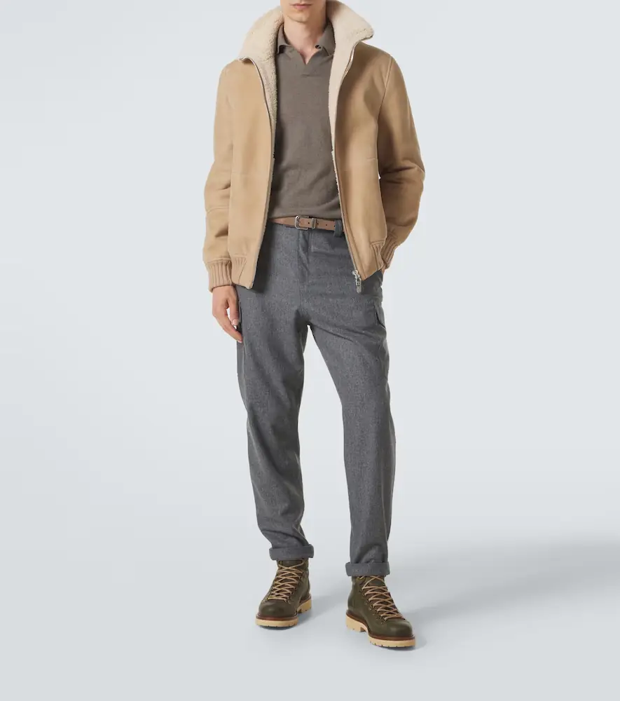 Brunello Cucinelli Leather lace-up boots | Thumbnail 7 Brunello Cucinelli Leather lace-up boots | Thumbnail 7