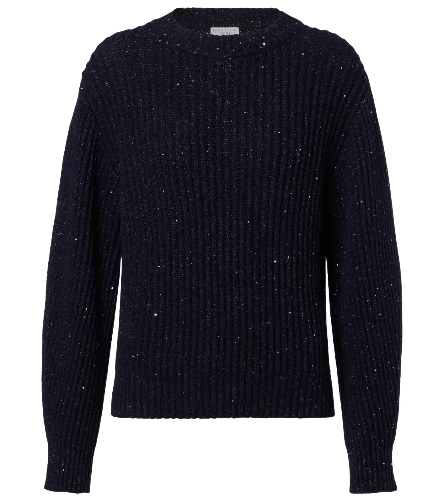 Brunello Cucinelli Sequined cashmere and wool-blend sweater