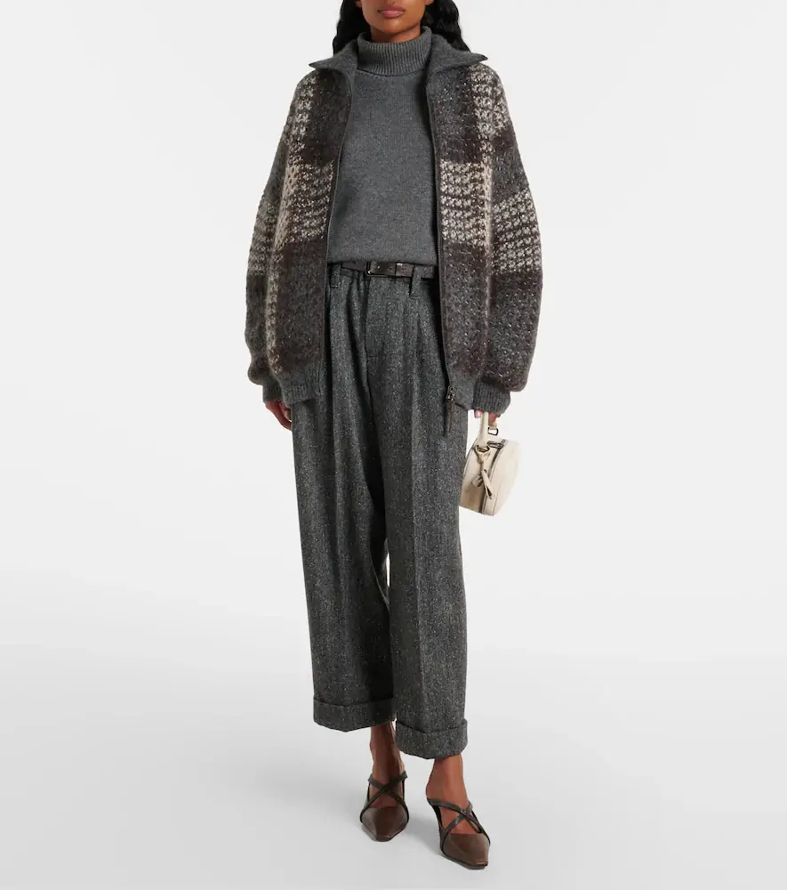 Brunello Cucinelli Monili cashmere turtleneck sweater | Thumbnail 3
