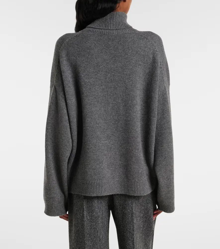 Brunello Cucinelli Monili cashmere turtleneck sweater | Thumbnail 5