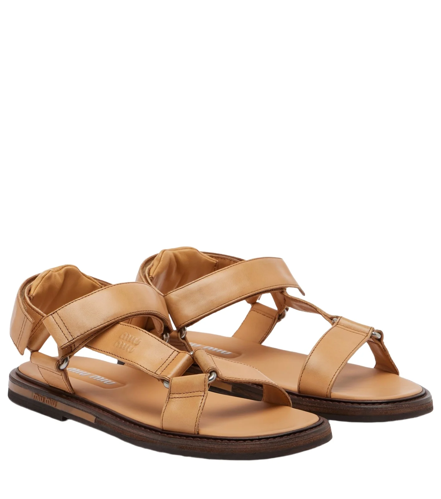 Miu Miu Leather sandals