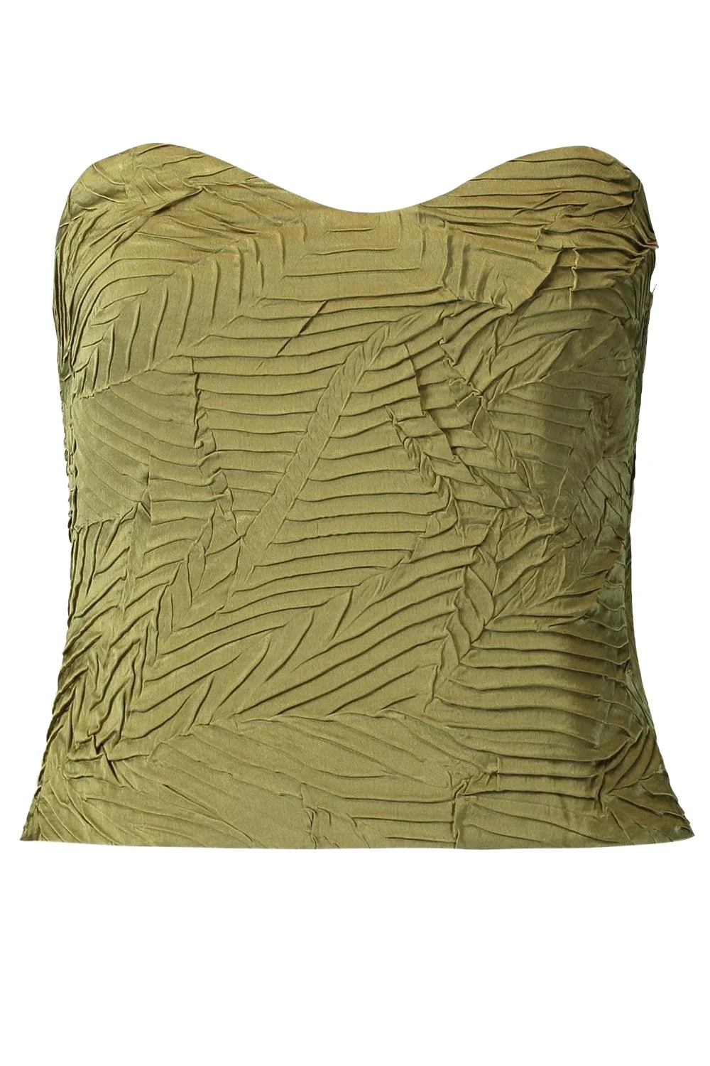 Ulla Johnson Heleen Satin Bustier Top